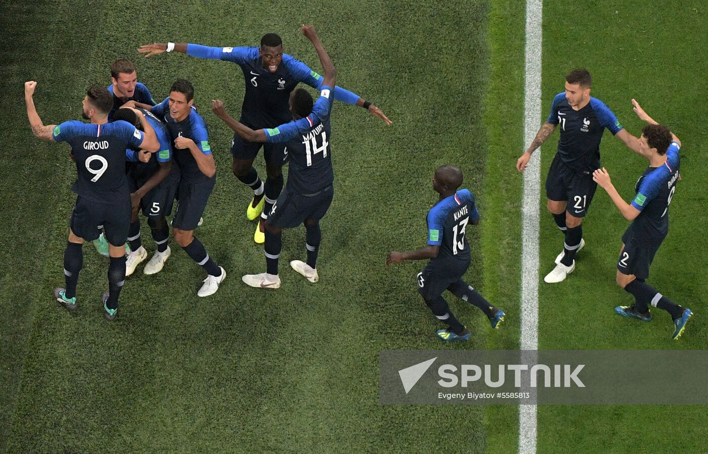 Russia World Cup France - Belgium