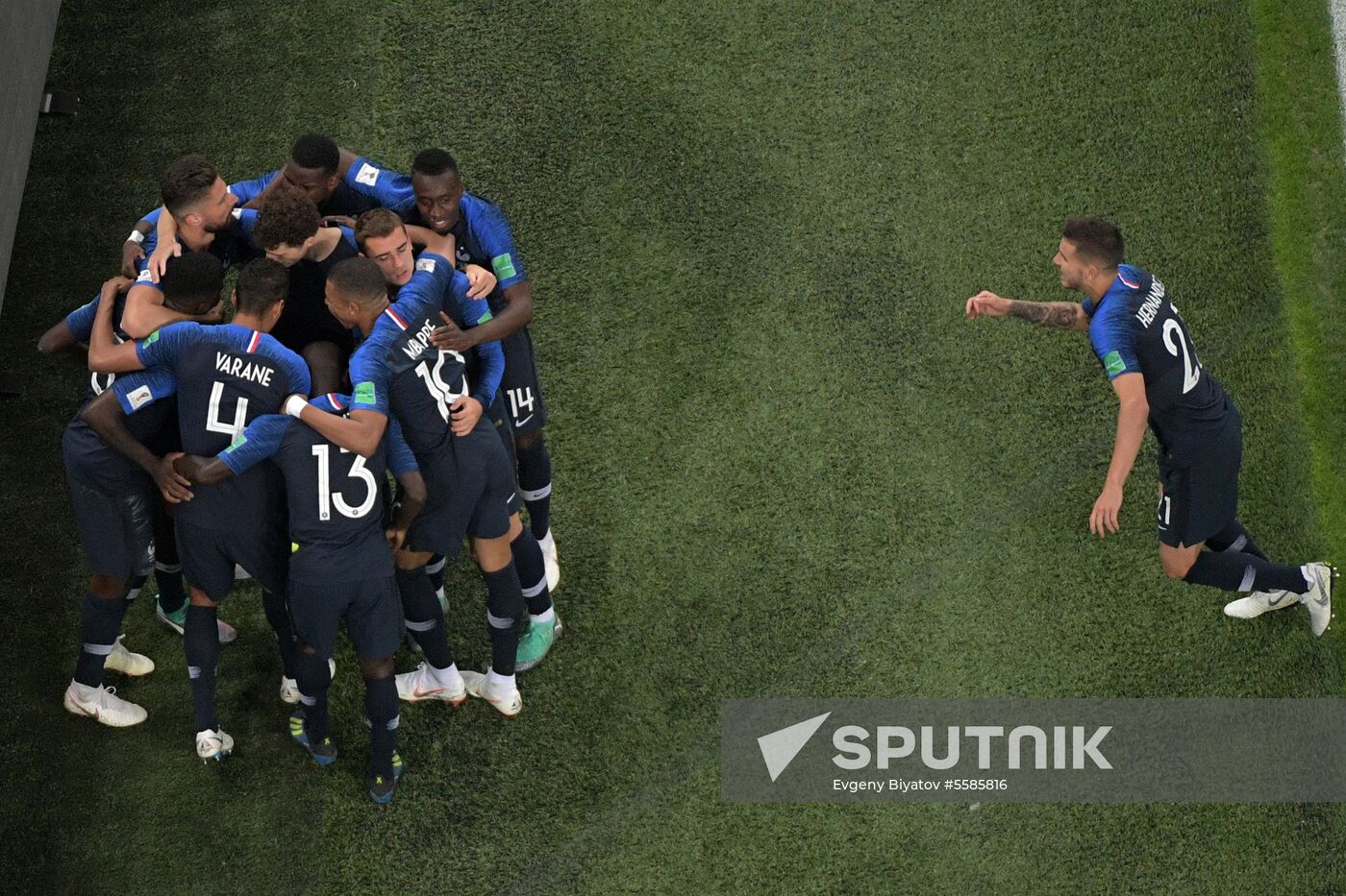 Russia World Cup France - Belgium