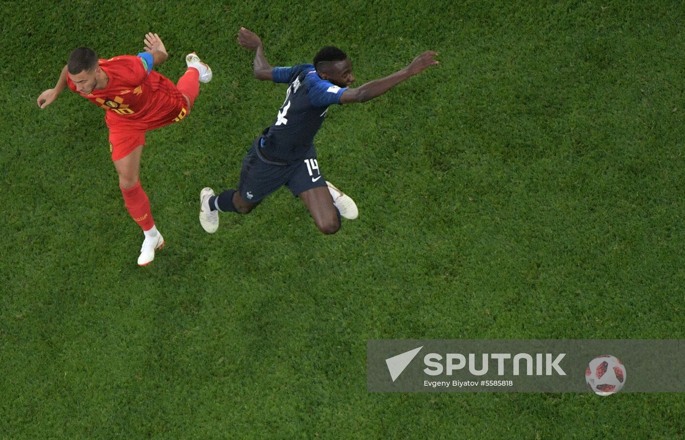 Russia World Cup France - Belgium