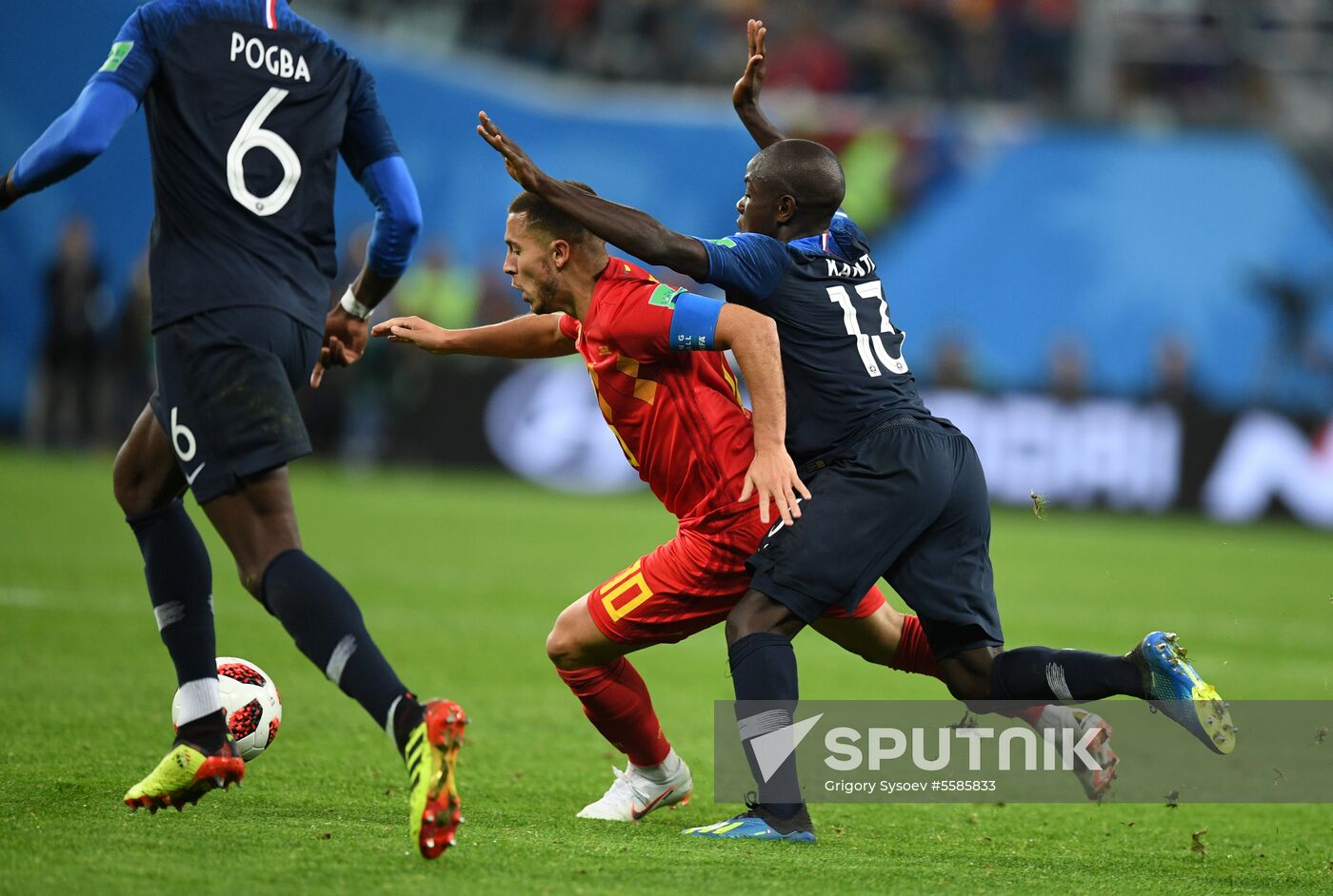 Russia World Cup France - Belgium