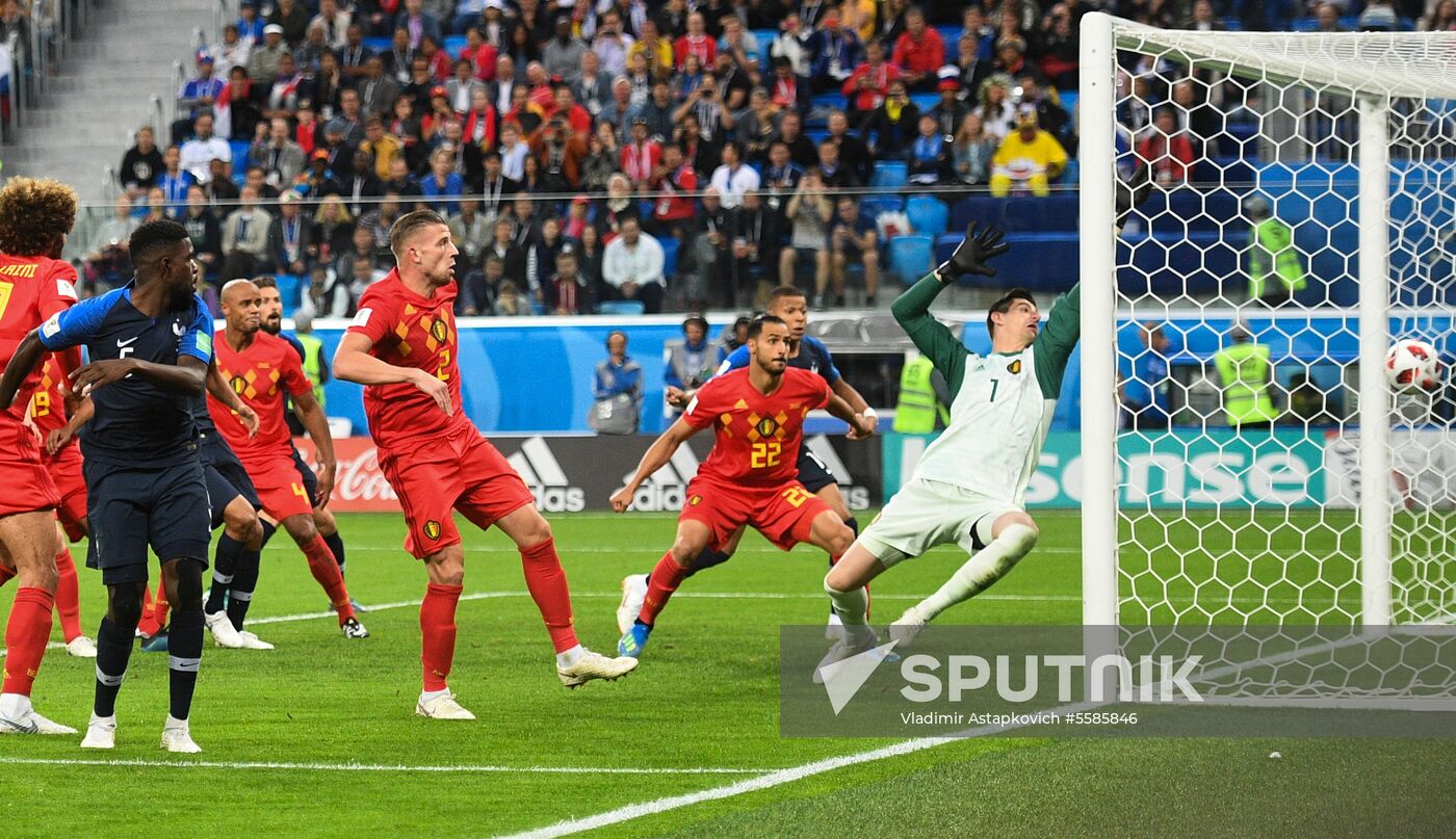 Russia World Cup France - Belgium