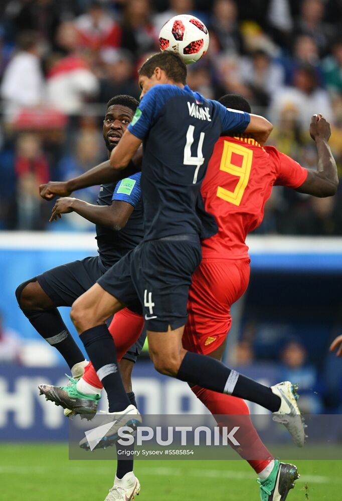 Russia World Cup France - Belgium