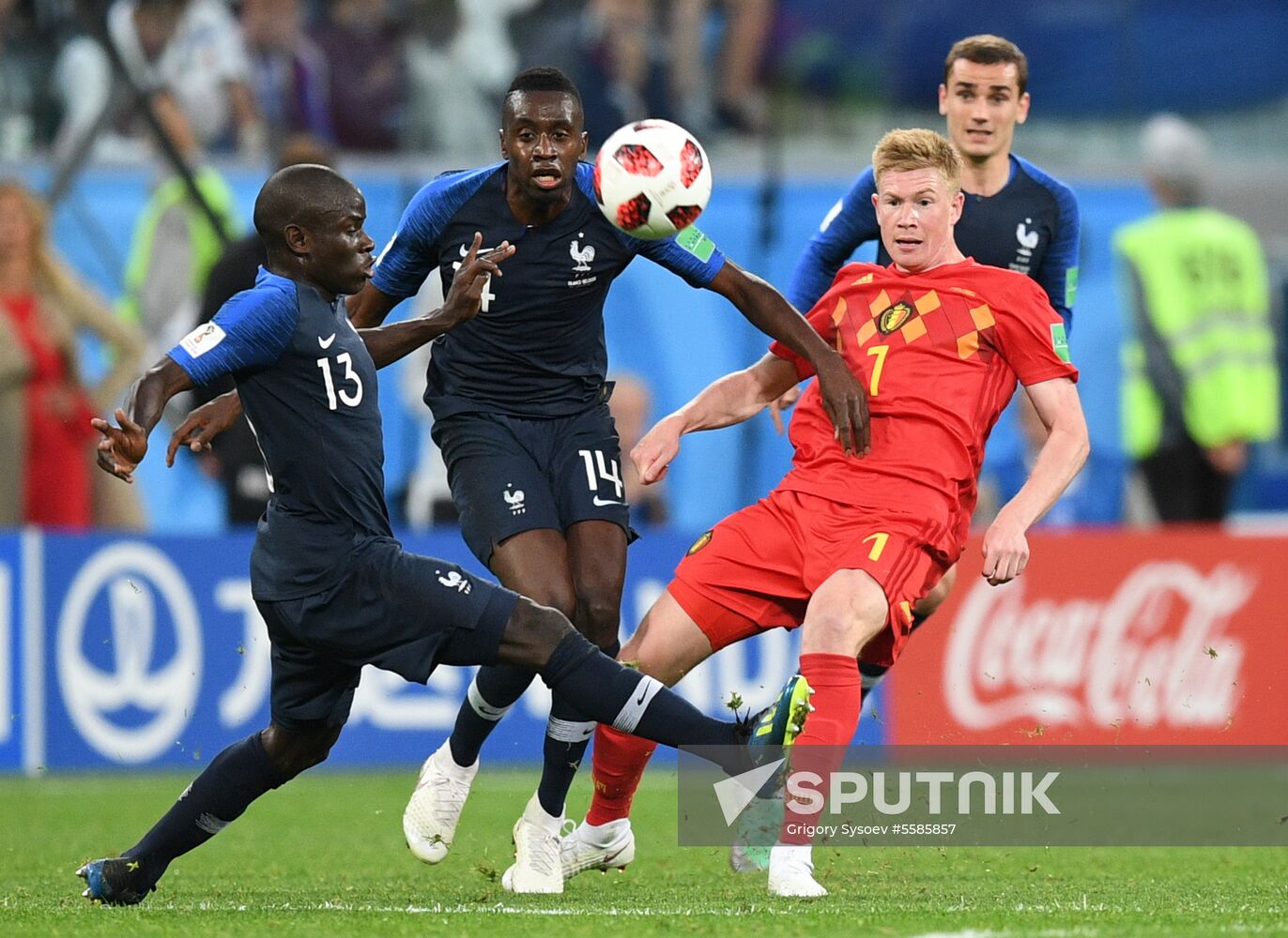 Russia World Cup France - Belgium