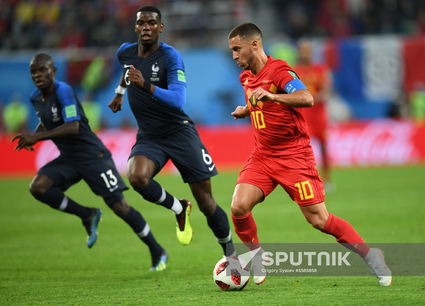 Russia World Cup France - Belgium