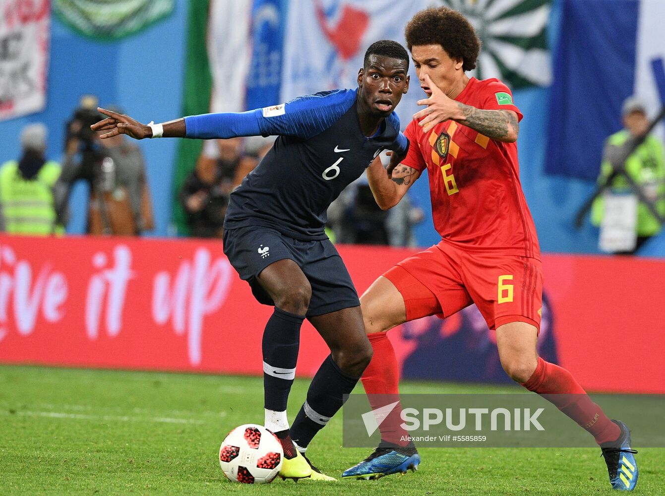 Russia World Cup France - Belgium