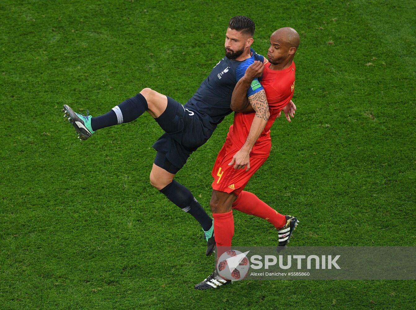 Russia World Cup France - Belgium