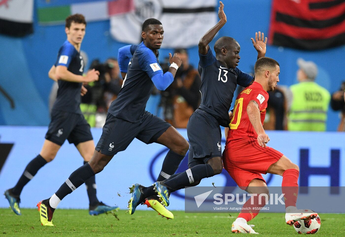 Russia World Cup France - Belgium