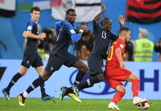Russia World Cup France - Belgium