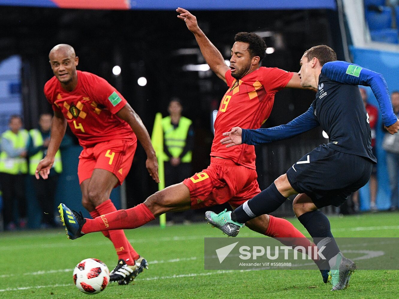 Russia World Cup France - Belgium