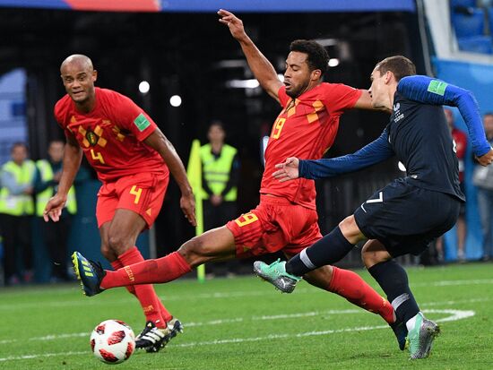 Russia World Cup France - Belgium