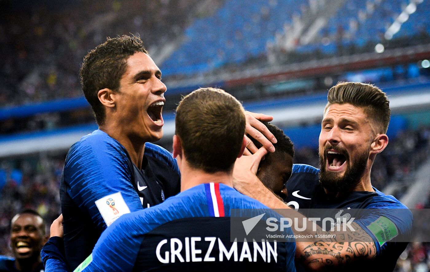 Russia World Cup France - Belgium