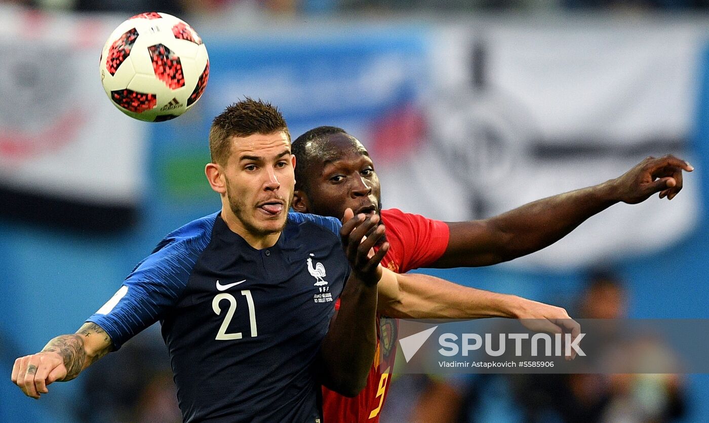 Russia World Cup France - Belgium
