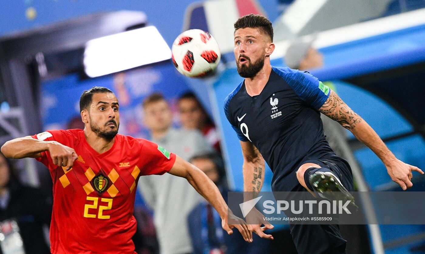 Russia World Cup France - Belgium