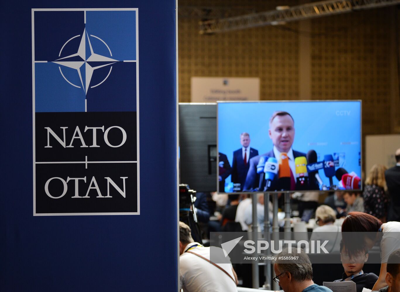 NATO Summit in Brussels. Day one