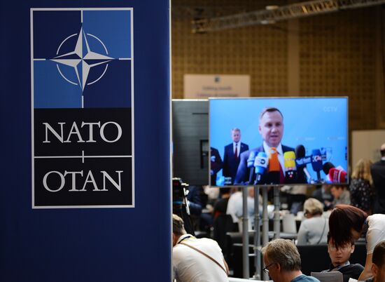 NATO Summit in Brussels. Day one