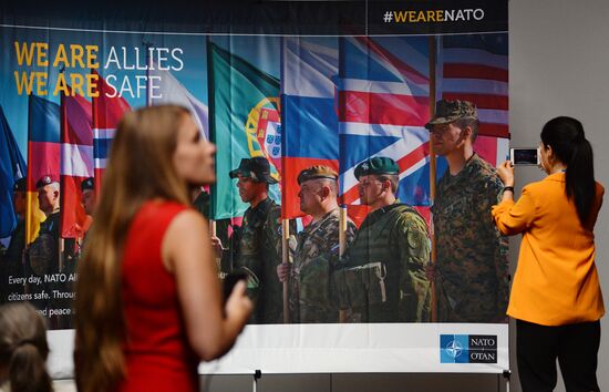 NATO Summit in Brussels. Day one