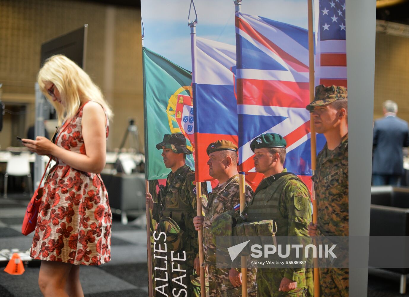NATO Summit in Brussels. Day one