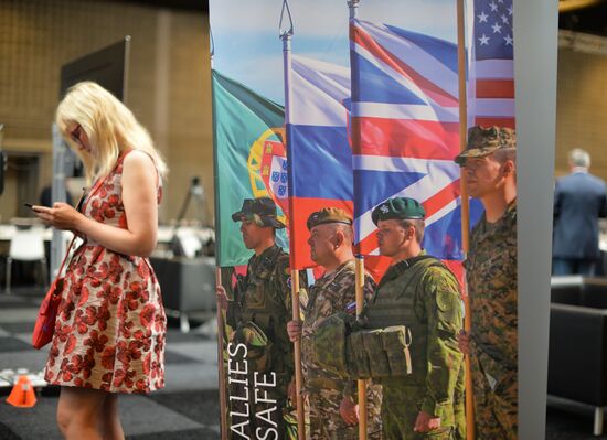 NATO Summit in Brussels. Day one
