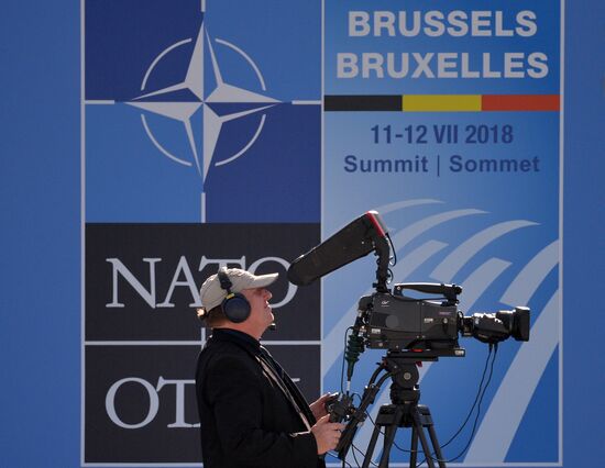 NATO Summit in Brussels. Day one