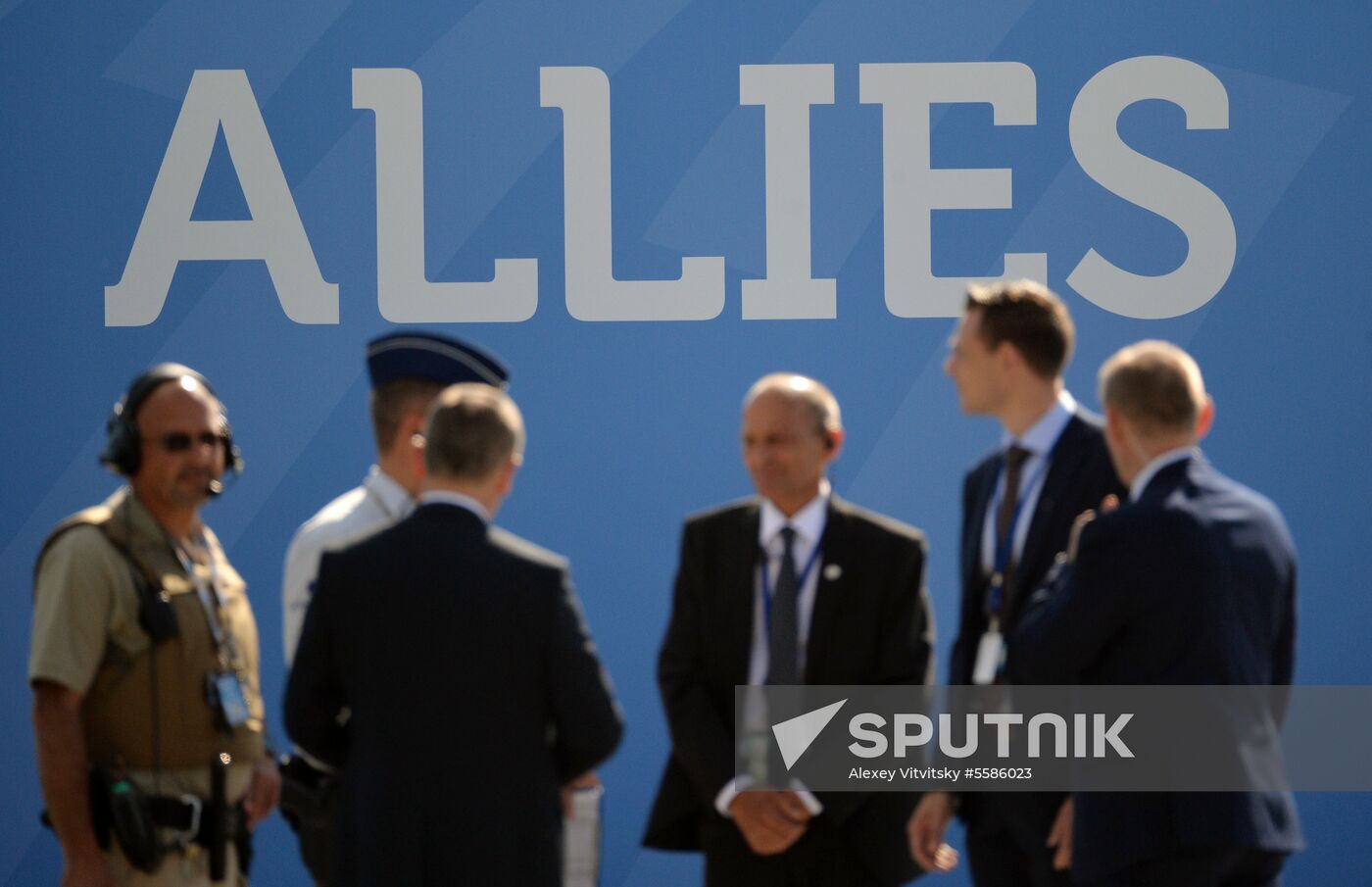 NATO Summit in Brussels. Day one