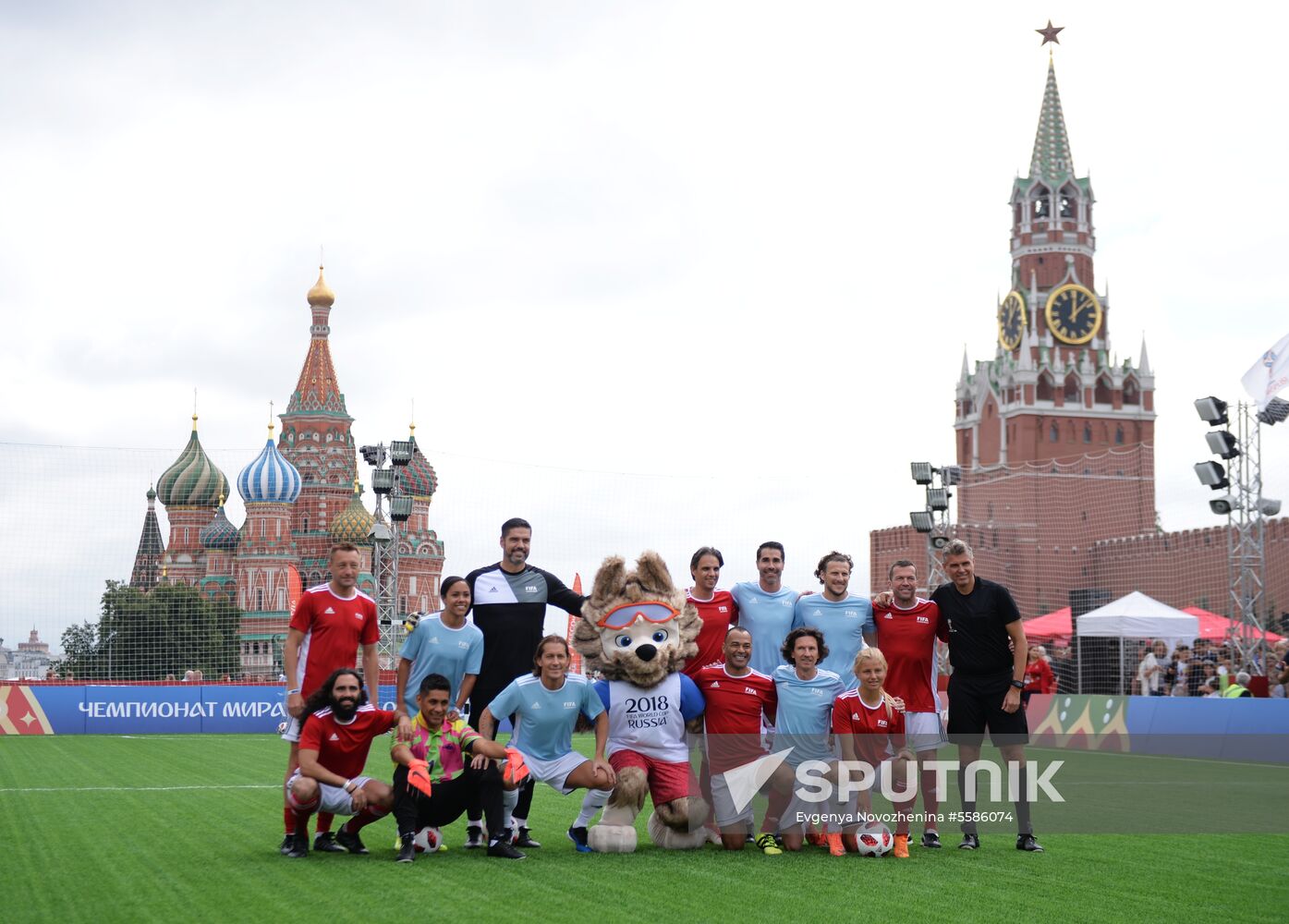Russia World Cup Legends Match