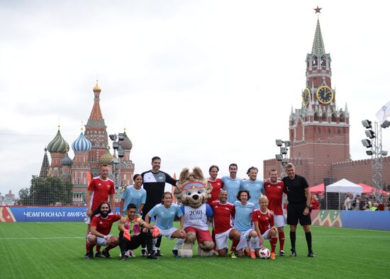 Russia World Cup Legends Match