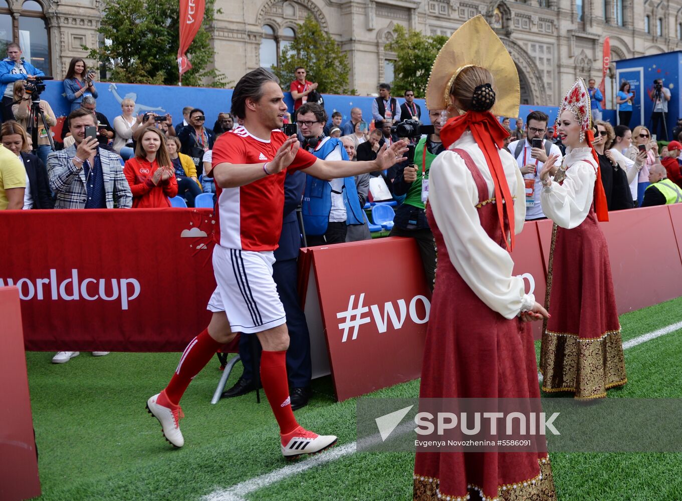 Russia World Cup Legends Match