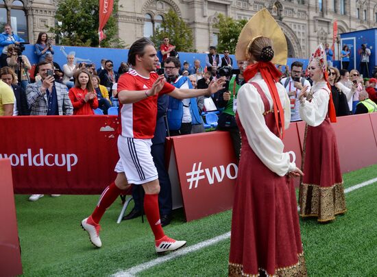 Russia World Cup Legends Match