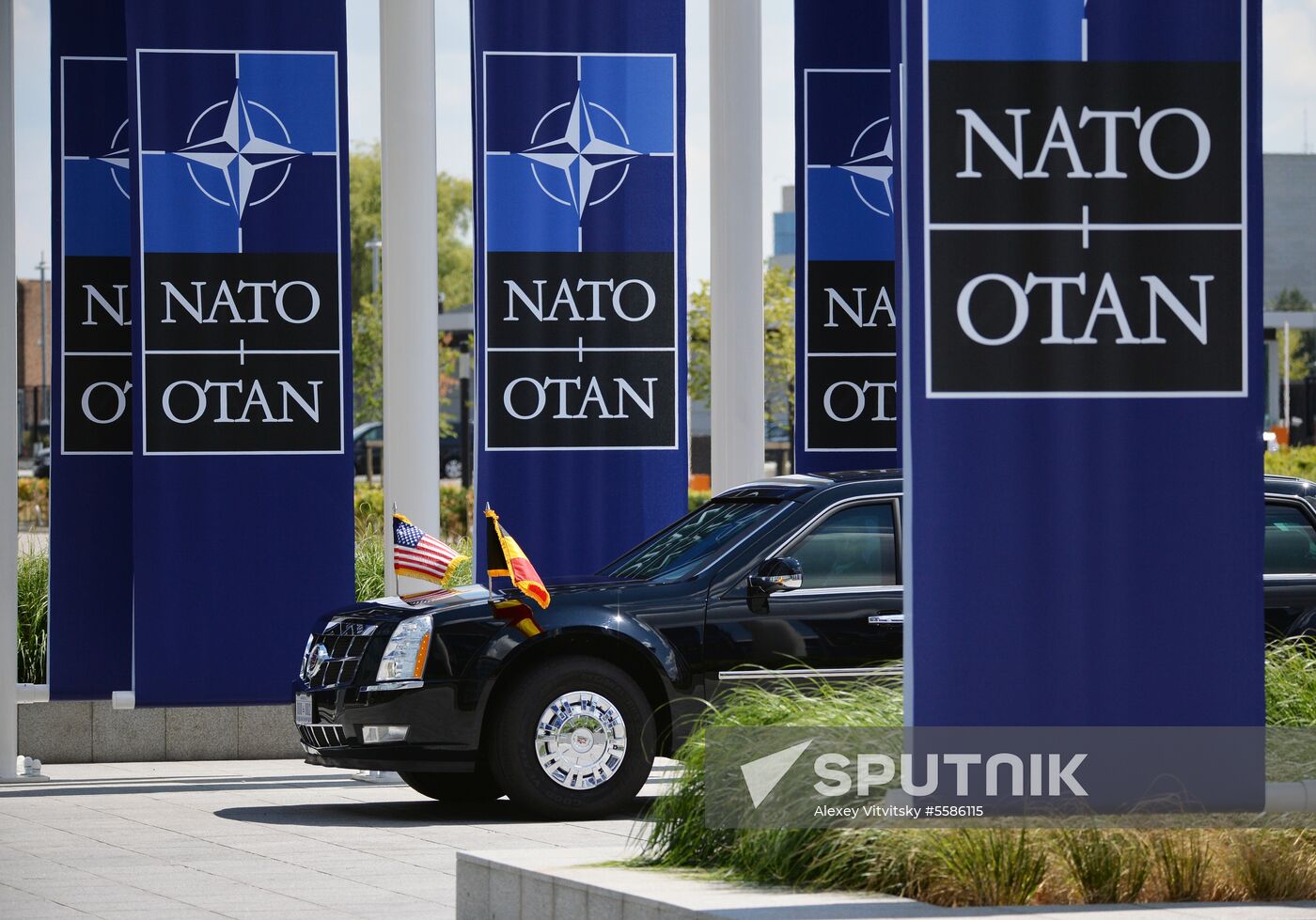 NATO Summit in Brussels. Day one
