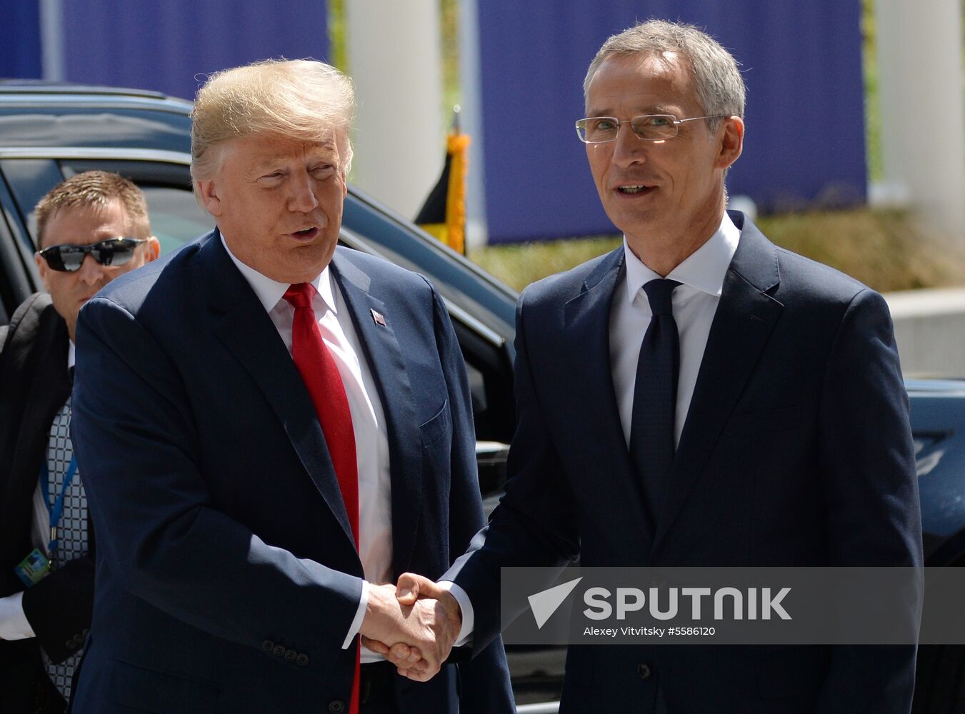 NATO Summit in Brussels. Day one