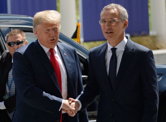NATO Summit in Brussels. Day one