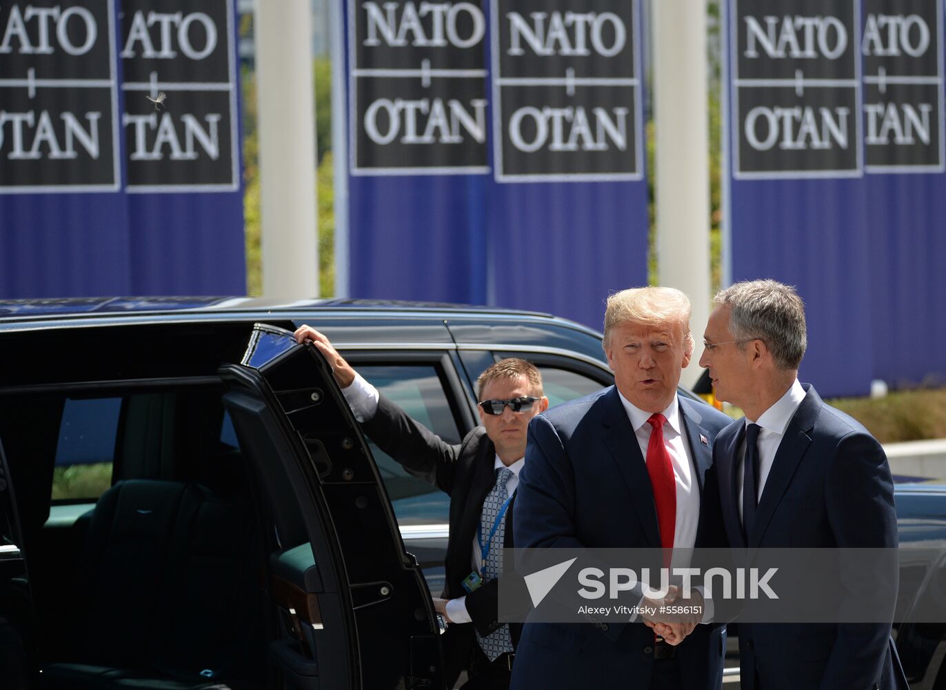 NATO Summit in Brussels. Day one