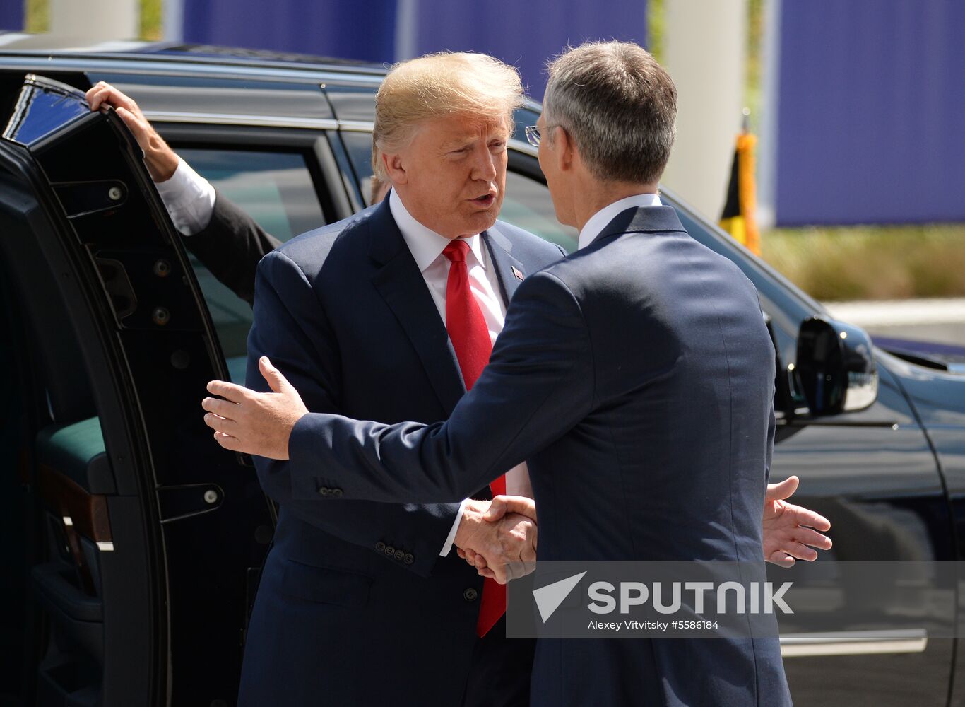 NATO Summit in Brussels. Day one