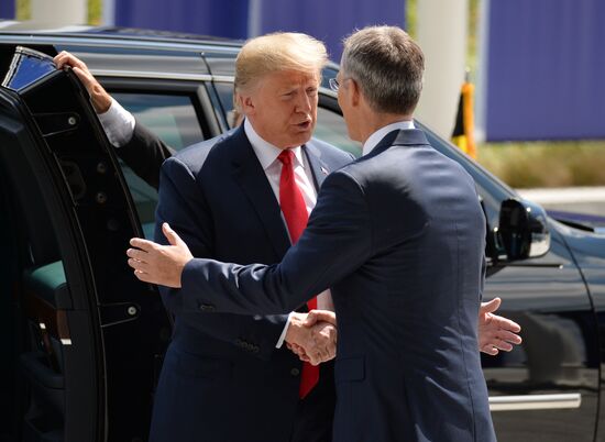 NATO Summit in Brussels. Day one