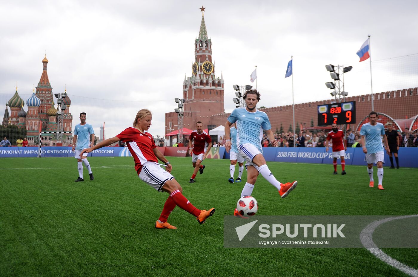 Russia World Cup Legends Match
