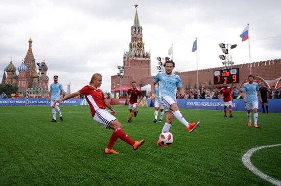 Russia World Cup Legends Match