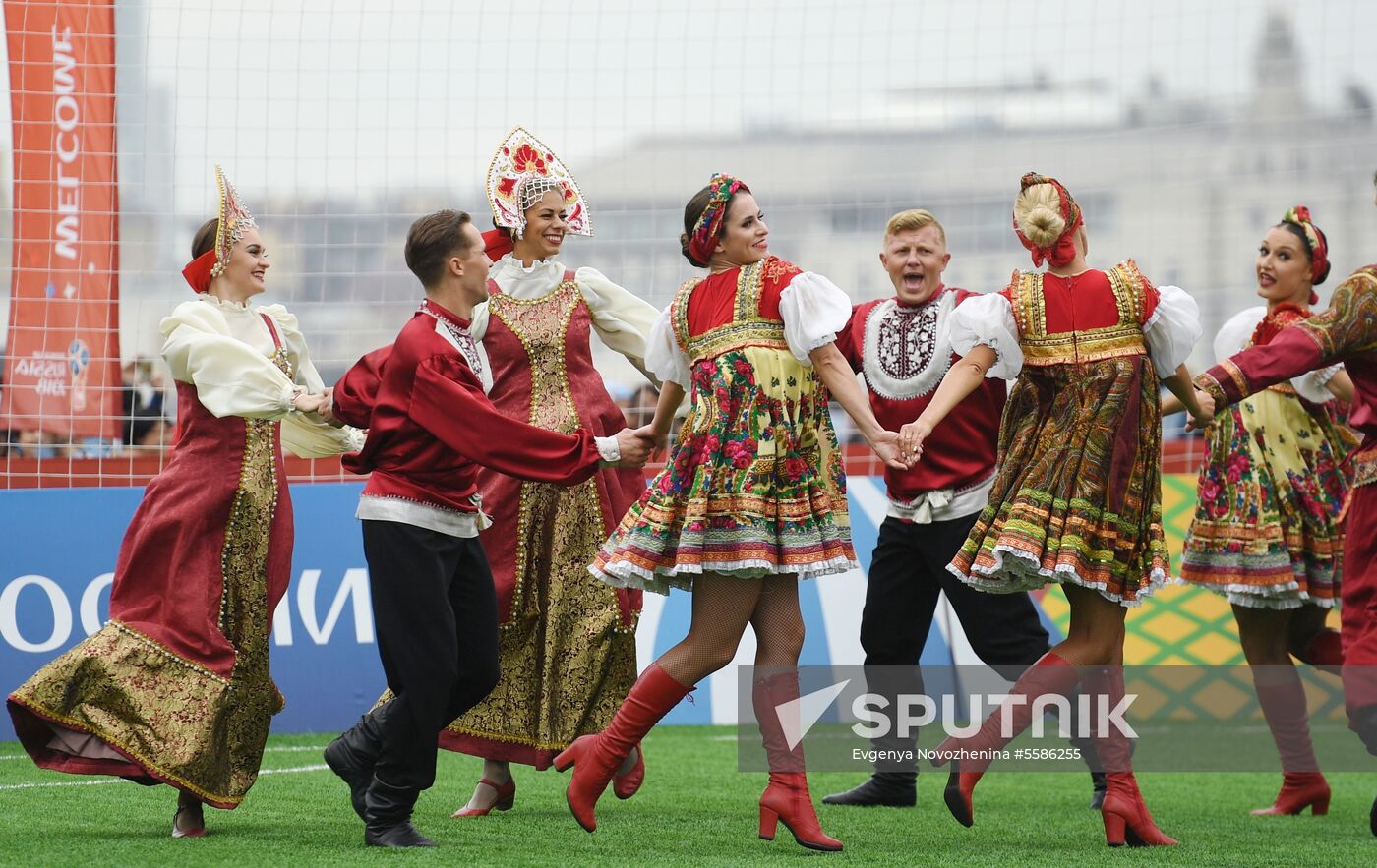 Russia World Cup Legends Match