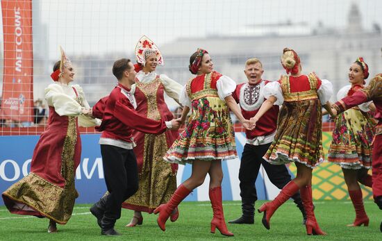Russia World Cup Legends Match