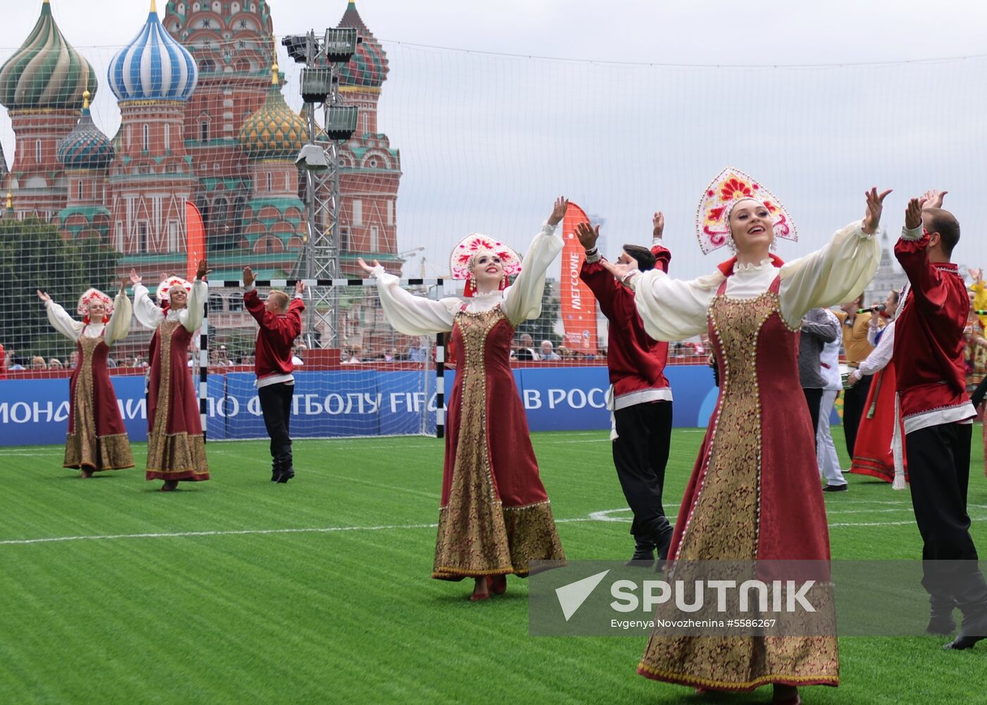 Russia World Cup Legends Match