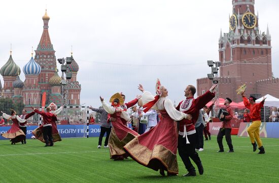 Russia World Cup Legends Match