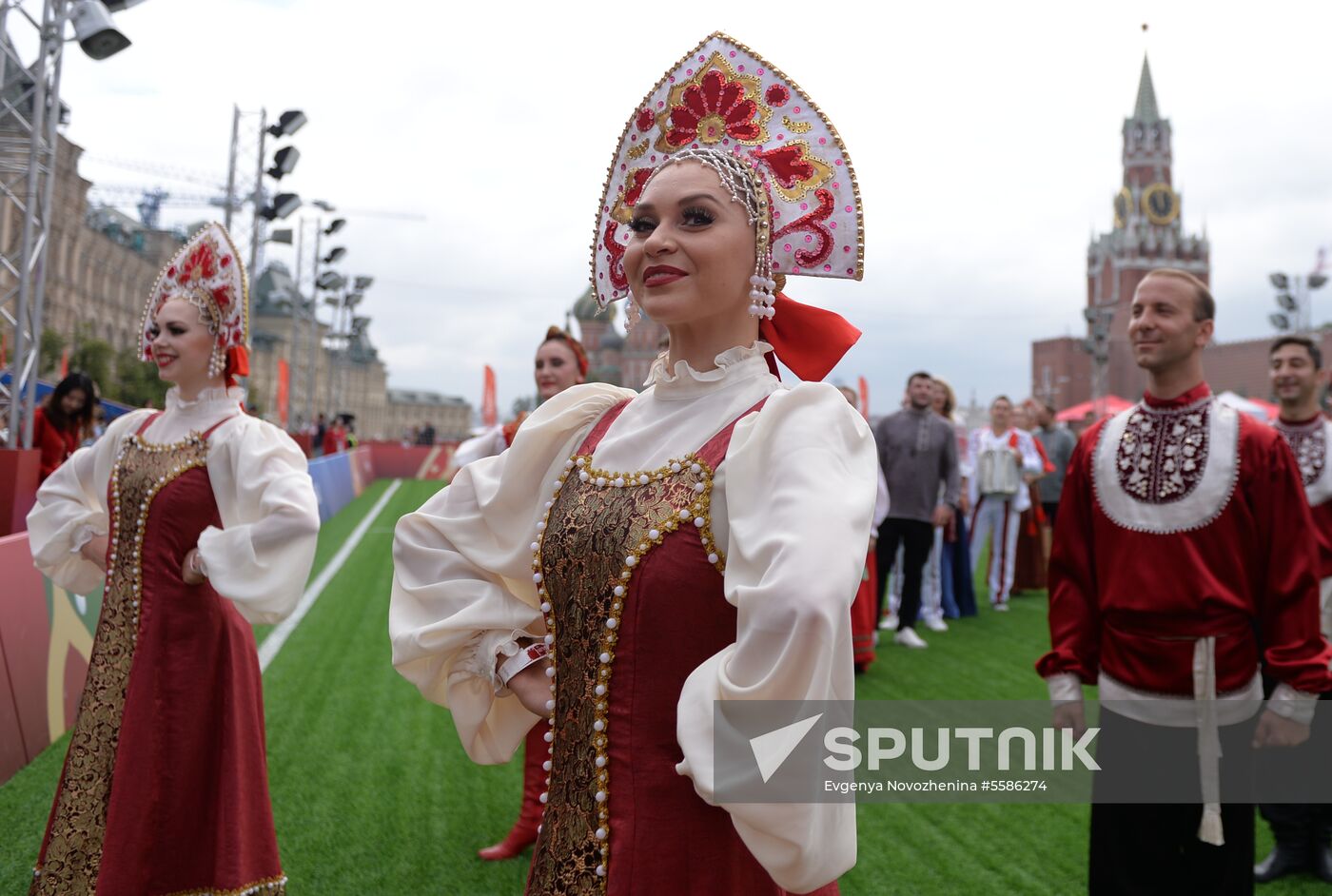 Russia World Cup Legends Match