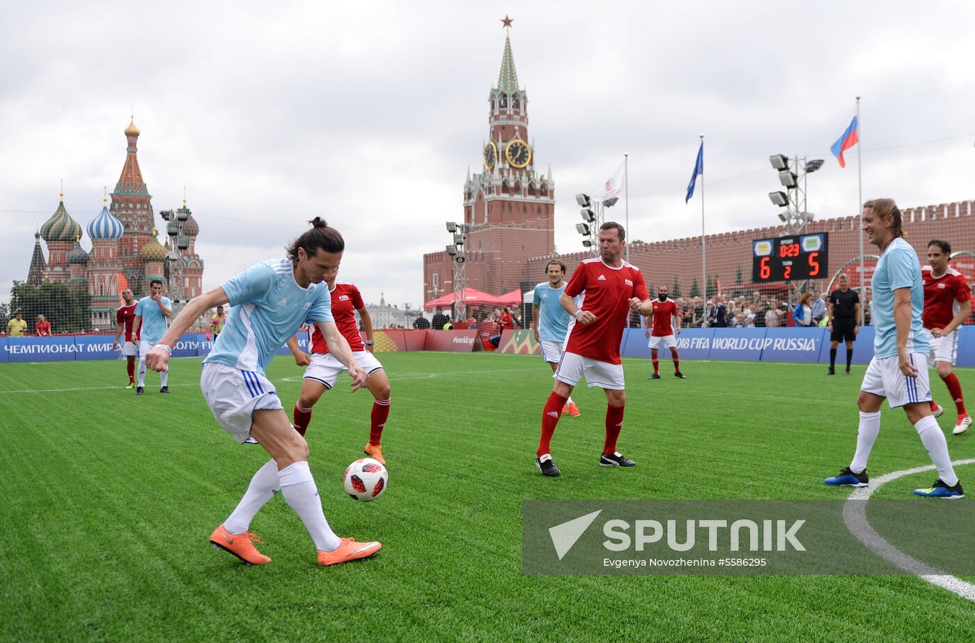 Russia World Cup Legends Match