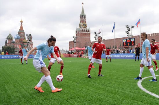 Russia World Cup Legends Match