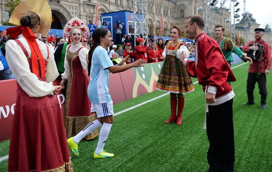 Russia World Cup Legends Match