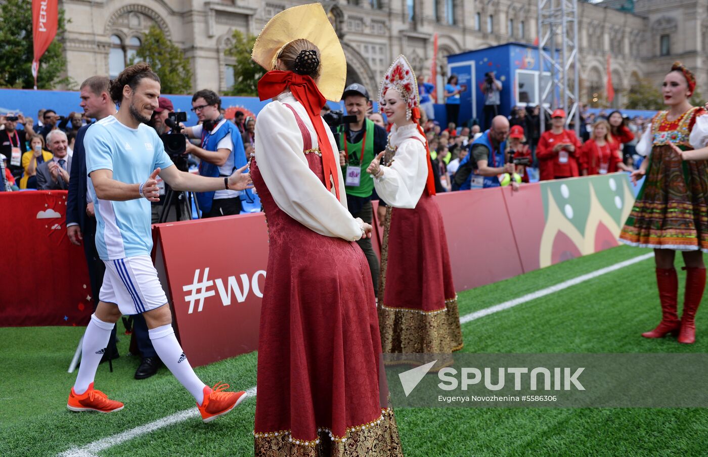Russia World Cup Legends Match