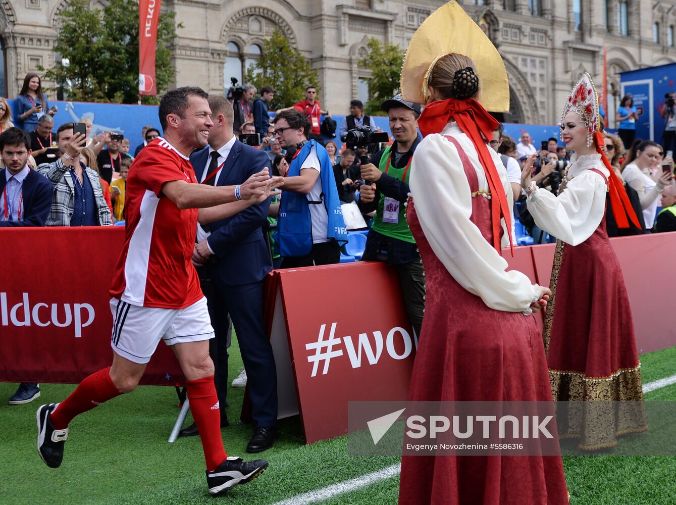 Russia World Cup Legends Match