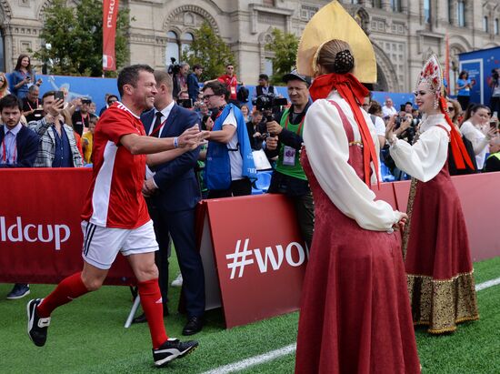Russia World Cup Legends Match