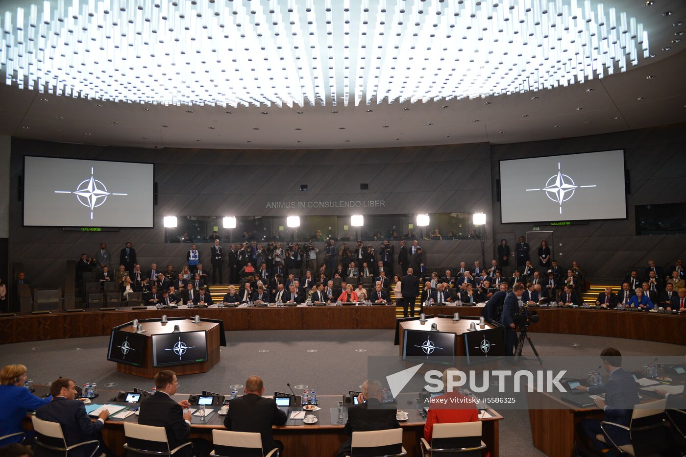 NATO Summit in Brussels. Day one