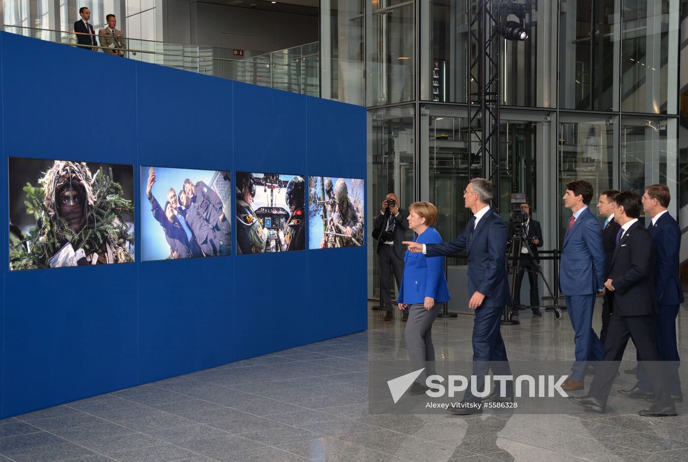 NATO Summit in Brussels. Day one