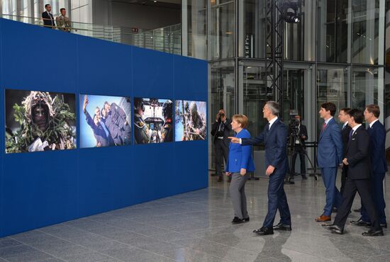 NATO Summit in Brussels. Day one